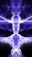 Cosmic Neural Symmetry Animation Loop video