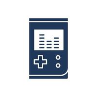 game console icons Flat style design vector