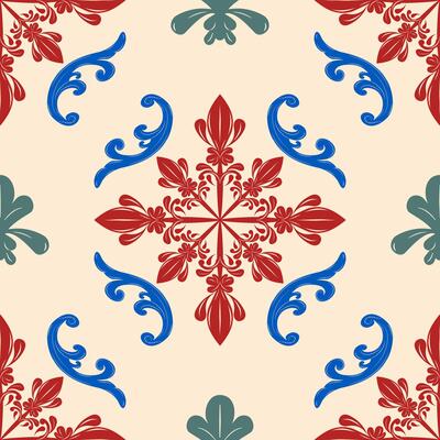 Miraculously Colorful Scroll Ornament Luxury Delicate Royal Silk Weaves Seamless Pattern. Classy Elegance Detailed Embroidery Florals Ornate Curly Decoration Glamours Victorian Design Fabrics Apparel.