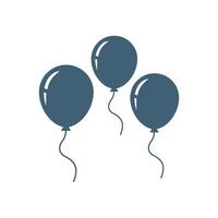 Balloons Logo Template flat design Illustration Design vector