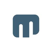 Elephant Mammoth Letter M Logo Template Illustration Design. EPS 10. vector