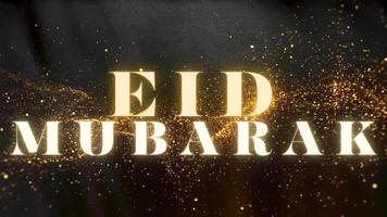 A NEW Eid Mubarak lettering text animation in 4 clips. Handwritten calligraphy typography animated with alpha channel. Great to use for the celebration of Eid Al Fitr in Muslim communities video