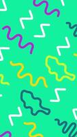 Minimal Modern Zig Zag Loop Background video