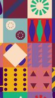 Geometric Pattern Animated Background video