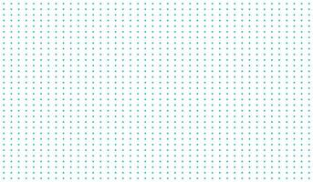 Seamless Halftone Dot Pattern with Small Aqua Dots on a White Background vector