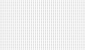 Seamless Halftone Dot Pattern with Black Dots on a White Background vector