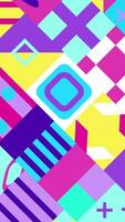 Animated Loop Shape Background video