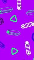 Color Random Seamless Pattern Loop Background video