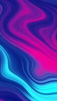 Neon Fluid Memphis Loop Background video