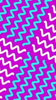 mínimo moderno zig zag ciclo fundo video