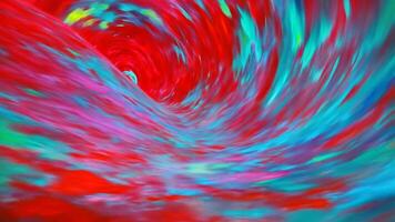 A red and blue swirl with a red and blue swirl video