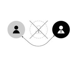 skip level meeting is a meeting where a manager's manager meets directly with employees, without that manager in attendance vector