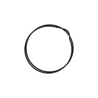 Artistic Circle Lines and Asymmetry Circle, Weaving Style, can use for Logo, Apps, Website, Contemporary Ornate, Frame Work, Copyspace, Icon, Symbol, Cover or Graphic Design Element. vector
