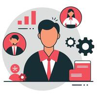 Marketing Consulting Unlocking the Keys to Success through Strategic Insights vector