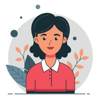 Conceptual Illustration of a Friendly Greeting in a Modern Setting vector