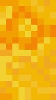 Yellow pixel abstract vertical background, geometric pixel gradient. illustration. Suitable for wallpapers, presentations, web, etc. vector