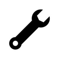 Wrench icon templates simple and modern vector