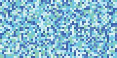 Blue Pixel Abstract Background vector