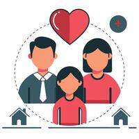 Inheritance Concept Illustrated in an Easy-to-Grasp Image vector