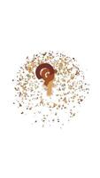 Dynamic Coffee Logo Animation with Confetti Burst. Vertical Motion Graphics Concept video