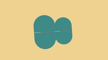 Rapid Eye Blink Animation A Series of Quick, Close-up Blinks. Human Behavior Motion Graphics Concept video
