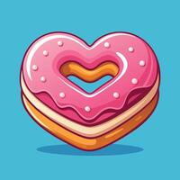 Soft Frosted Treat with a Dripping Effect vector