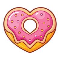 Pastel Frosting Bakery Concept with Sprinkles vector