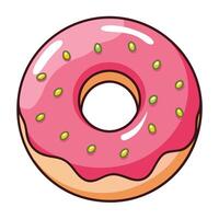 Dripping Dessert with a Glossy Finish vector