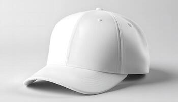 Blank White Baseball Cap Mockup Perfect for Branding and Design Projects Mock up template for design print photo