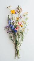 A Colorful Bouquet of Wildflowers photo