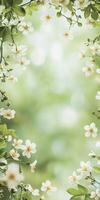 Blooming Beauty of Nature, A Serene Floral Escape Capturing the Essence of Spring's Vibrant Embrace photo