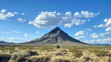 Majestic Mountain Desert Landscape photo