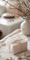 Concept of warmth and celebration photo