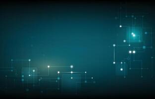 Technology cyber network concept.Abstract technology background. vector