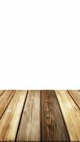 Elevate Your Visuals with a Stunning Wooden Plank Background Perfect for Product Mockups and Design Overlays Download this High-Resolution Image Featuring a Rustic Wood Texture and Clean White Space photo