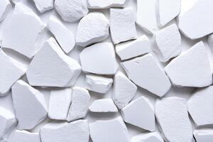 Explore the captivating world of scattered white fragments in this stunning high-resolution photograph, perfect for backgrounds and design elements This image showcases an arrangement of broken white photo
