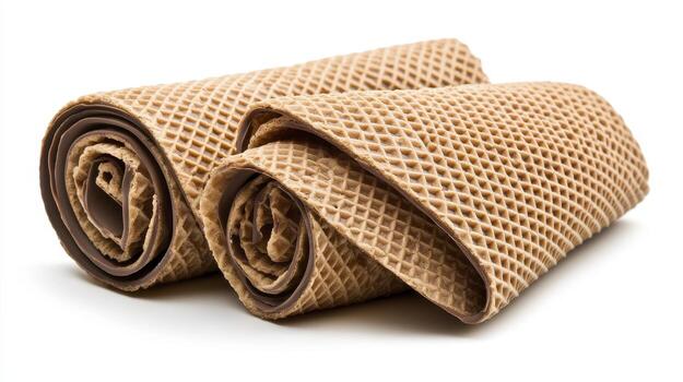 Elevate your visuals with our exquisite selection of images showcasing rolled tan waffle fabric, a versatile and captivating choice for a wide range of creative projects, including design, textile photo