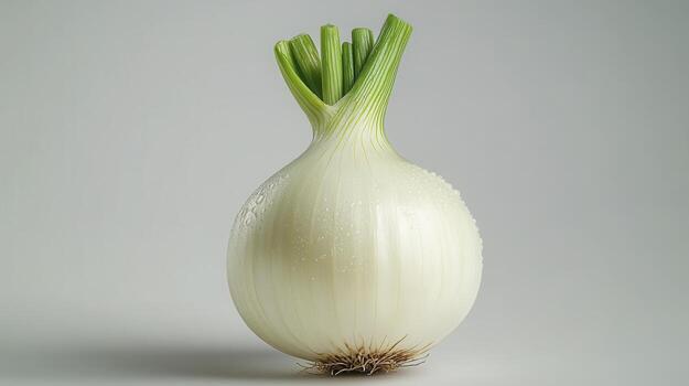 Explore the Freshness of White Onions A Detailed Look at This Culinary Staple Discover the Crisp Texture and Mild Flavor That Makes White Onions a Versatile Ingredient for Salads, Soups, and Sauted photo