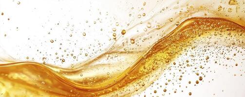 Abstract Liquid Gold Wave Background, a mesmerizing blend of fluidity and shimmer, perfect for adding a touch of luxury to your projects Capture the essence of elegance with this flowing amber photo