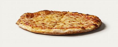 Delicious Cheese Pizza Image A High-Quality Photo of a Classic Italian Pizza with Melted Cheese and a Crispy Crust, Perfect for Food Blogs, Restaurant Menus, and Culinary Websites Showcasing the