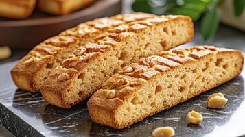 Delicious Homemade Biscotti A Guide to Baking Authentic Italian Almond Biscotti Cookies, Crunchy Texture with Rich Flavor Learn the Secrets to Achieving Perfect Twice-Baked Cookies Every Time, Ideal photo