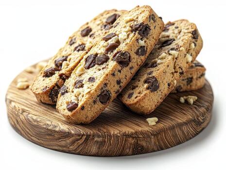Delicious Homemade Biscotti A Guide to Baking Authentic Italian Cookies with Chocolate Chips and Almonds Learn the secrets to achieving the perfect crunchy texture and delightful flavor This biscotti photo