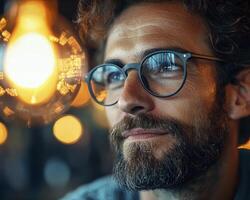 In the heart of a vibrant cafe, aspiring entrepreneurs gather, their minds ablaze with innovation Fuelled by passion and ambition, they engage in animated discussions, sketching out groundbreaking photo