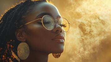 In the realm of high fashion, where creativity knows no bounds, emerges a captivating editorial portrait It's a symphony of style, a visual masterpiece meticulously crafted to ignite the imagination photo