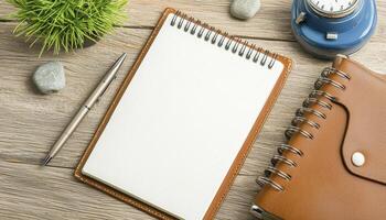 Amidst the quiet whispers of early morn, a planner lies open, a blank canvas awaiting the strokes of intention A symphony of colors dance across its pages, promising organization Each section is photo