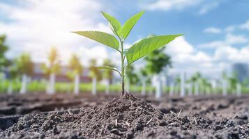 In a realm of desolation, where arid landscapes stretch to the horizon, a solitary beacon of hope emerges A lone, verdant leaf unfurls, a testament to life's indomitable spirit It whispers tales of photo
