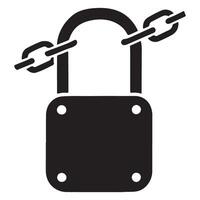 Secured and Blocked Access Symbolizing Protection and Controlled Security Measures vector