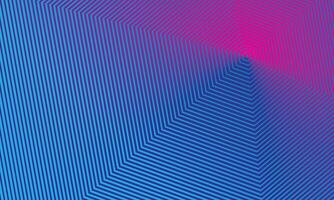 Modern abstract geometric lines red and blue gradient color background vector