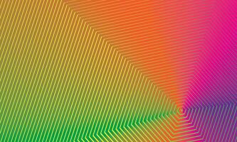Modern abstract geometric lines gradient colorful background vector