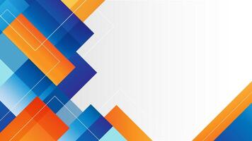Abstract geometric overlapping polygon colorful gradient background vector